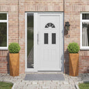 vidaXL Növénytartó 2 pcs Rozsdás 30 x 30 x 75 cm Időjárásálló acél