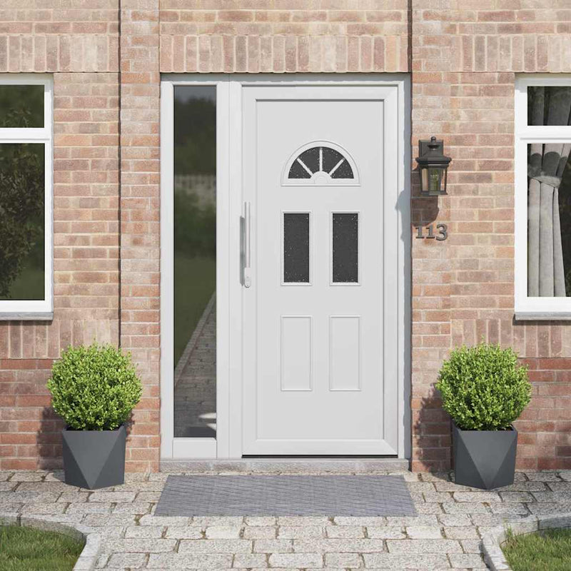 vidaXL Növénytartó 2 pcs Antracit 30 x 30 x 30 cm Acél