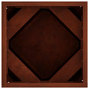vidaXL Növénytartó Rozsdás 30 x 30 x 30 cm Időjárásálló acél