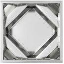 vidaXL Növénytartó 2 pcs Ezüst 40 x 40 x 40 cm Horganyzott acél