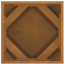 vidaXL Növénytartó 2 pcs Rozsdás 40 x 40 x 40 cm Időjárásálló acél