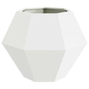 vidaXL Növénytartó Fehér 75 x 75 x 60 cm Acél