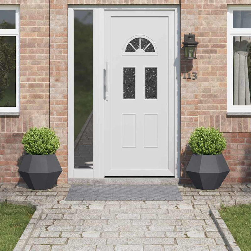 vidaXL Növénytartó 2 pcs Antracit 50 x 50 x 40 cm Acél