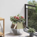 vidaXL Növénytartó Ezüst 50 x 50 x 40 cm Rozsdamentes acél