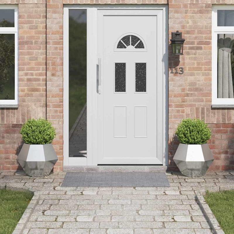 vidaXL Növénytartó 2 pcs Ezüst 50 x 50 x 40 cm Rozsdamentes acél