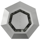 vidaXL Növénytartó Ezüst 50 x 50 x 40 cm Horganyzott acél