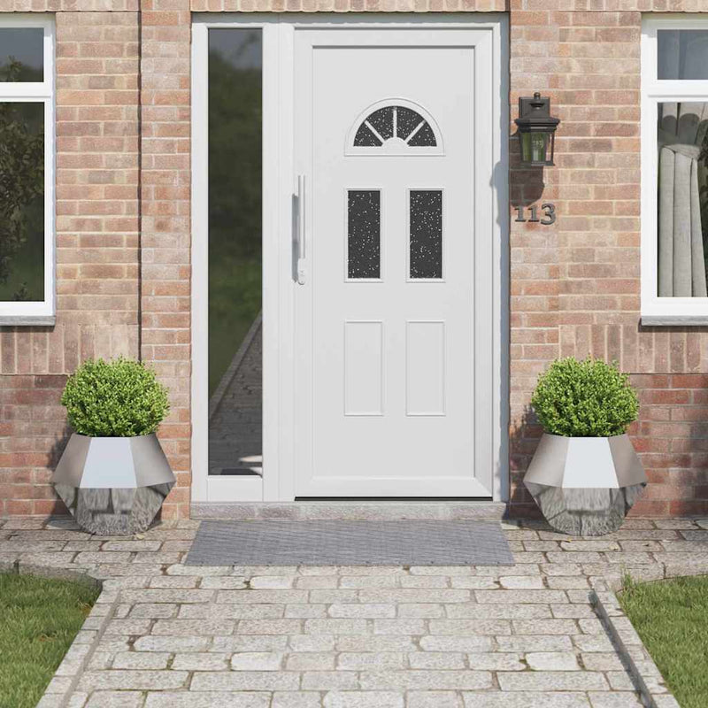 vidaXL Növénytartó 2 pcs Ezüst 50 x 50 x 40 cm Horganyzott acél