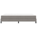 vidaXL Boxrugós ágy matracmal Tópszínű 140 x 200 cm szövet