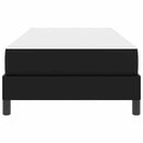 vidaXL Ágy Fekete 80 x 200 cm Műbőr