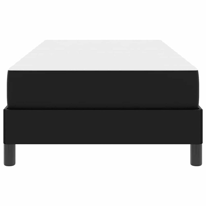 vidaXL Ágy Fekete 80 x 200 cm Műbőr