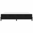 vidaXL Boxspring ágy matraccal matracmal Fekete 180 x 200 cm Bársony
