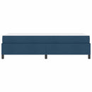 vidaXL Boxrugós ágy Kék 100 x 200 cm szövet