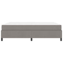 vidaXL Boxrugós ágy Tópszínű 180 x 200 cm szövet