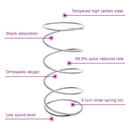 vidaXL Boxrugós ágy matracmal Világosszürke 200 x 200 cm szövet