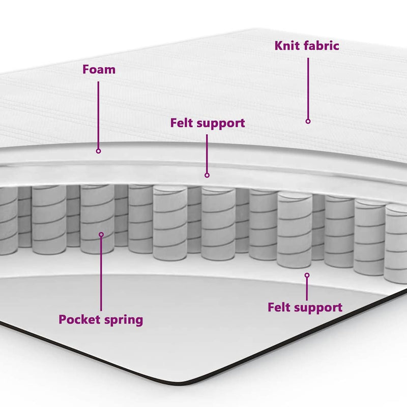 vidaXL Boxrugós ágy fejtámlával Kék 90 x 190 cm Bársony