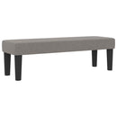 vidaXL Boxrugós ágy fejtámlával Tópszínű 140 x 190 cm szövet