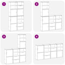 vidaXL 4 db tömörfa fenyőfa oldalsó szekrény ODDA 40x24x79 cm