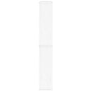 vidaXL 4 db fehér tömörfa fenyőfa oldalsó szekrény ODDA 40x24x79 cm