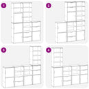 vidaXL 5 db tömörfa fenyőfa oldalsó szekrény ODDA 40x24x79 cm