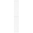 vidaXL 5 db fehér tömörfa fenyőfa oldalsó szekrény ODDA 40x24x79 cm
