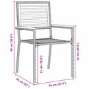 vidaXL Kert étkező szett 4 pcs Bézs 150 x 90 x 75 cm polirattan