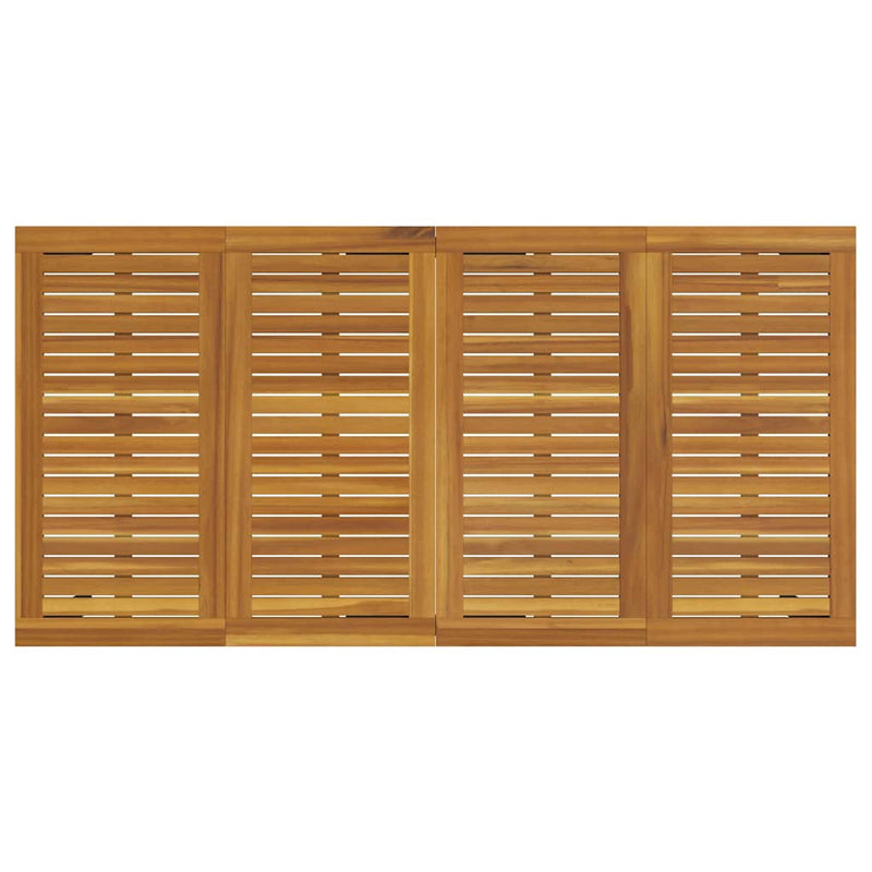 vidaXL Kert étkező szett 7 pcs Szürke 180 x 90 x 75 cm polirattan