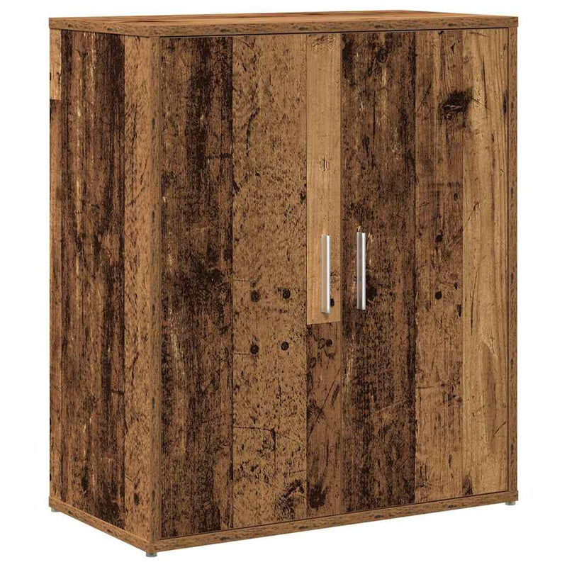vidaXL Magasfiú 2 pcs Régi fa 60 x 31 x 70 cm Faanyag