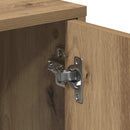 vidaXL Széf 2 pcs Artisan tölgy 60 x 31 x 70 cm Faanyag