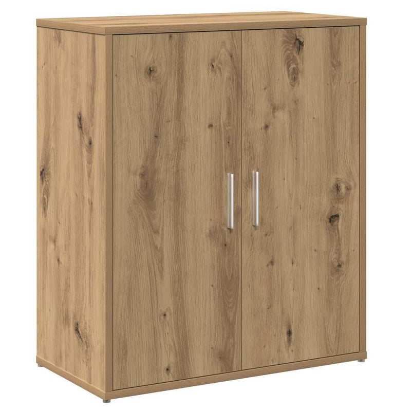 vidaXL Magasfiú 2 pcs kézműves tölgy 60 x 31 x 70 cm Faanyag