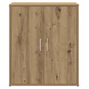 vidaXL Széf 2 pcs Artisan tölgy 60 x 31 x 70 cm Faanyag