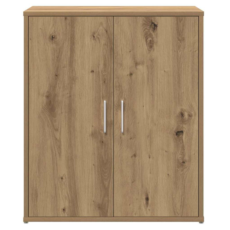 vidaXL Magasfiú 2 pcs kézműves tölgy 60 x 31 x 70 cm Faanyag