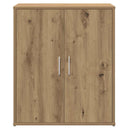 vidaXL Magasfiú 2 pcs kézműves tölgy 60 x 31 x 70 cm Faanyag