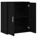 vidaXL Széf 2 db Fekete tölgy 60 x 31 x 70 cm Szerelt Fa