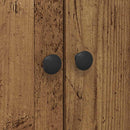 vidaXL Konyhaszekrény polcokkal Régi fa 60 x 50 x 180 cm Faanyag