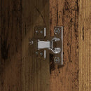 vidaXL Irodai szekrény polcokkal ajtóval Régi fa 60 x 32 x 153 Faanyag