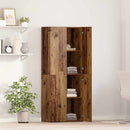 vidaXL Irodai szekrény Antik Fa 60 x 32 x 152,5 cm Faanyag