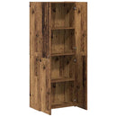 vidaXL Irodai szekrény Antik Fa 60 x 32 x 152,5 cm Faanyag