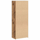 vidaXL Irodai szekrény Antik Fa 60 x 32 x 152,5 cm Faanyag