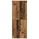 vidaXL Irodai szekrény Antik Fa 60 x 32 x 152,5 cm Faanyag