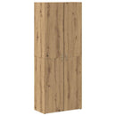 vidaXL Irodai szekrény Artisan tölgy 60 x 32 x 152,5 cm Faanyag