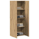 vidaXL Irodai szekrény Artisan tölgy 60 x 32 x 152,5 cm Faanyag