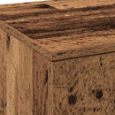 vidaXL Highboard 80 x 35 x 180 cm Szerelt Fa Öreg fa