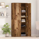 vidaXL Highboard 80 x 35 x 180 cm Szerelt Fa Öreg fa