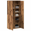 vidaXL Highboard 80 x 35 x 180 cm Szerelt Fa Öreg fa