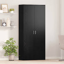 vidaXL Highboard 80 x 35 x 180 cm Szerelt Fa Musta tammi