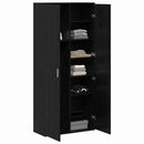 vidaXL Highboard 80 x 35 x 180 cm Szerelt Fa Musta tammi