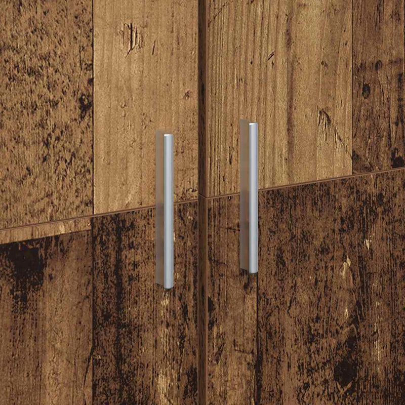 vidaXL Magasfiú Öreg fa 70 x 35 x 180 cm Faanyag