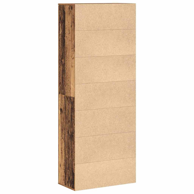 vidaXL Magasfiú Öreg fa 70 x 35 x 180 cm Faanyag