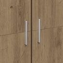 vidaXL Magasfiú 70 x 33.5 x 180 cm Faanyag Artisan tölgy