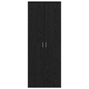 vidaXL Magasfiú Musta tammi 70 x 35 x 180 cm Faanyag